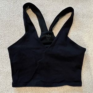 Alo Yoga Real Bra Tank. New Without Tags. XS.  Black.